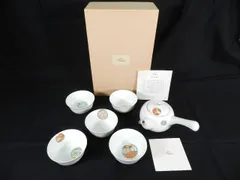 J516 新品未使用　深川製磁　梅菊地紋　汲出揃 宮内庁御用達 J516 新品未使用 深川製磁 梅菊地紋 汲出揃 宮内庁御用達 Amazon.co.