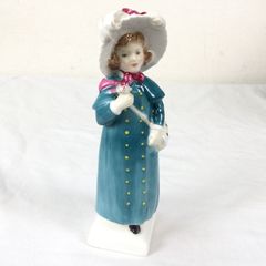 1304 ROYAL DOULTON ロイヤルドルトン CARRIE キャリー HN 2800 磁器製 フィギュア フィギュリン アンティーク  置物 インテリア 英国 ②