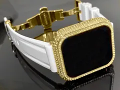 ０３★アップルウォッチバンド ラバーベルト Apple Watch 　キラキラ ケース カバー 4 5 6 7 8 9 se メンズ レディース 38mm 40mm 41mm 42mm 44mm 45mm
