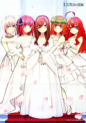 【中古】雑貨 [単品] ジャケットイラスト B2マルチクロス 「CD 劇場版 五等分の花嫁 中野家の五つ子 五等分の軌跡 EP アニメイト限定セット」 同梱特典