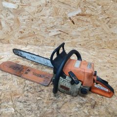 ジャンク品 実働 スチール stihl 021C チェーンソー ガイドバー 16インチ 40ｃｍ