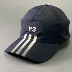 f6 Y-3 ワイスリー アディダス ヨウジヤマモト STRIPES CAP ストライプキャップ 帽子 裏地メッシュ IY4083 OSFM ブラック ナイロン メンズ