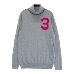 サイズ：L ADIDAS GOLF アディダスゴルフ  タートルネック 長袖ニットセーター  グレー系 [240101409611] ゴルフウェア レディース ストスト