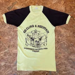 ’80s USA製 Textile Prints リンガーTシャツ S 半袖 80年代 US古着 アメリカ ヴィンテージ ビンテージ VINTAGE ユーズド USED 古着 MADE IN USA