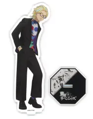 【中古】アクリルスタンド・アクリルパネル 灰谷竜胆 描き下ろしスタンド 「東京リベンジャーズ×PRINCESS CAFE POP UP SHOP サングラス＆スーツ」