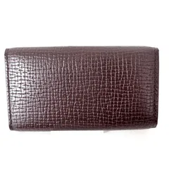 SD3103 新品未使用！ BURBERRY バーバリー FN5578 4連キーケース キーリング付き ノバチェック ブラウン レザー