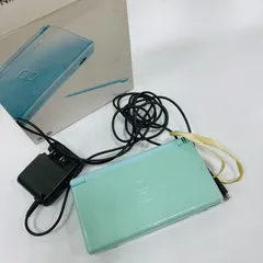 A【中古】NINTENDO 任天堂 DS Lite ディーエス ライト アイスブルー 初期化済み 説明書 箱 付属品付き