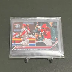625【新品スリーブ&ローダー入り】歴史的1日！大谷翔平ダブルヘッダー初完封&2HR 2023 Topps now #625