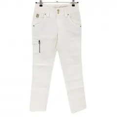 エドウィンゴルフ パンツ 白 ティー装着可 レディース S ゴルフウェア EDWIN GOLF