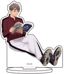 【中古】アクリルスタンド・アクリルパネル 08.宮治 リラックスver.(描き下ろし) キャラアクリルフィギュア 「ハイキュー!! POP UP STORE in A3STORE」