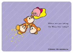 【新品】サプライ カービィ play with ワドルディ キャラクタースリーブ ワープスターにのって(4にん) [EN-1501]