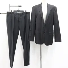 ITQFZUFBSG2I HUGOBOSS ヒューゴボス セットアップ スーツ ビジネス トップス ジャケット ボトムス パンツ メンズ ブラック 黒 サイズ52