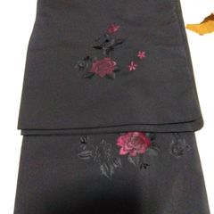レトロ】薔薇が可愛いマジョリカお召し着物【単衣】 - メルカリ