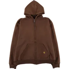 古着 80~90年代 カーハート Carhartt スウェットフルジップパーカー USA製 メンズXL相当 ヴィンテージ/eaa534953