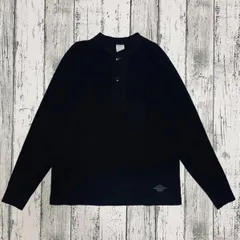 COOTIE クーティー サーマル ヘンリーネック 長袖 Tシャツ ブラック M 