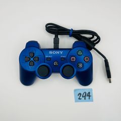 ◇294【通電動作OK】プレイステーション3 コントローラ PS3 メタリックブルー playstation3 ソニー SONY