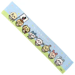 【中古】タオル・手ぬぐい 集合(応援) マフラータオル 「ちいかわ なんか小さくてかわいいやつ×Jリーグ」のサムネイル