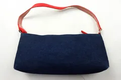アンタイトル デニム バッグ アクセサリーポーチ ブランド レディース デニム/レッド UNTITLED 【中古】のサムネイル