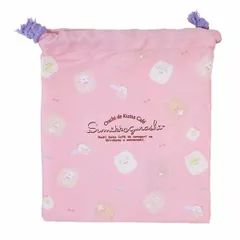  すみっコぐらし 巾着 巾着袋 きんちゃくポーチ おうちでくまカフェ 