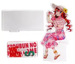 【中古】アクリルスタンド・アクリルパネル 中野五月 アクリルスタンド＜Resort Mood＞ 「五等分の花嫁∽ Resort Mood in アトレ秋葉原」
