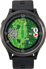 【新品・未使用】EAGLE VISION watch ACE ASAHI GOLF EAGLE VISION WATCH ACE Black GPS (World Geodetic