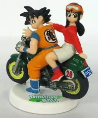【中古】食玩 トレーディングフィギュア 3.孫悟空＆チチ 「ドラゴンボール ミニフィギュアセレクション プラス2」