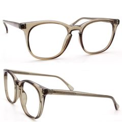 JAPAN 鯖江製！老眼鏡 日本製 おしゃれ グレーカラー ブルーライトカット レディース メンズ シニアグラス PCメガネ 大きめ 大きい かっこいい プラスチック 男性 軽い 度なし ＋１.０ ＋１.５ ＋２.０ ＋２.５ ＋３.０ ＋３.５ FOXHY