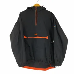 サロモン SALOMON 90-00s フロントロゴ ナイロンシェルアノラックジャケット Warmtech メンズ import：M のサムネイル