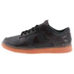 NIKE (ナイキ) DUNK LOW SE VELVET BROWN ダンクロー ベルベットブラウン ローカットスニーカーシューズ ブラック US12/30cm DV1024-010