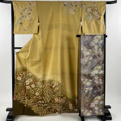 【美品】辻が花 訪問着 袋帯 セット 総絞り♪ 金彩 やまと誂製　正絹 楽天市場】辻が花 着物 やまとの通販