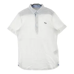 サイズ：L CALLAWAY SELECT キャロウェイ セレクト  半袖ポロシャツ ボタンダウン ストライプ柄 ホワイト系 [240101412468] ゴルフウェア メンズ ストスト