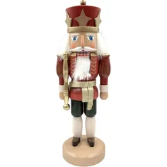 くるみ割り人形 ウルブリヒト Ulbricht 王様 ナチュラル 廃盤  新品 ULBRICHT Nutcracker ドイツのくるみ割り人形 - Paddy's