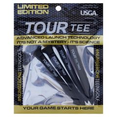 【数量限定】ゴルフ ティー ツアーティー プロ Tour Tee black リミテッドエディション 4本入り ロング