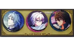 【中古】バッジ・ピンズ 八乙女楽＆九条天＆十龍之介 缶バッジセット(3個セット) Crescent rise 「アイドリッシュセブン(原作版)」
