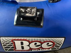 ゴムボートに貼れば便利！新型　BEEマルチアダプター2個セット