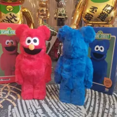 MEDICOM TOY - シリーズ32 ベアブリック CUTE エルモ&amp;クッキーモンスター 100% Bearbrick 100% Series 32 Secret Cute Sesame Street Cookie