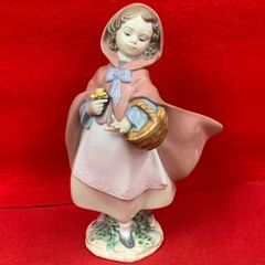 リヤドロ　LIADRO　赤ずきんちゃん　8500　陶器　置物　フィギュリン　　J2