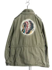 【お得なクーポン配布中!】 デニム&サプライ ラルフローレン M-65 タイプ フィールド ジャケット レディース L / ポロ ミリタリー インディアンヘッド ヘリンボーン