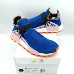 ADIDAS NMD HUMAN RACE PHARRELL INSPIRATION PACK アディダス NMD ヒューマン レース ファレル インスピレーション パック 青 オレンジ 白 26cm EE7579のサムネイル