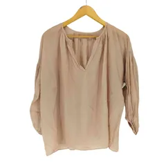 ユナイテッドアローズグリーンレーベルリラクシング UNITED ARROWS green label relaxing ギャザーシアーブラウス レディース 表記無 