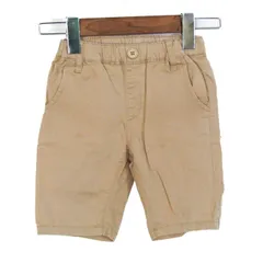 ミキハウス ショートパンツ ボトムス ハーフパンツ ホットビスケッツ ベビー 男の子用 90サイズ ベージュ MIKIHOUSE 【中古】