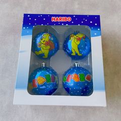 HARIBO【日本未販売】クリスマスオーナメント　クリスマスツリー4点