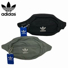ADIDAS ORIGINALS WAIST PACK アディダス オリジナルス ウエストパック ウエストバッグ ヒップバッグ ブラック シルバーグリーン 5145678,IR3680 正規SHOP購入 アメリカ正規品 (1017)