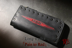 ロングウォレット(Pain to Red)  NiLco≒de
