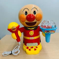 BANNDAI アンパンマン 光る！まわる！カラフルライトできみはスター！ おうちでアンパンマンカラオケ