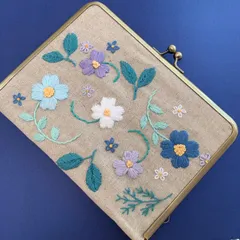 2024年最新】がま口 ハンドメイド 刺繍 花刺繍 手刺繍の人気