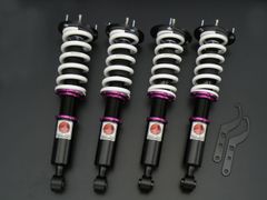 ◎SALE JZX90/JZX100 マークⅡ/チェイサー/クレスタ 車高調/サスペンション/ブラックツイン フルタップ/減衰力25段調整式/ファイコネ/新品