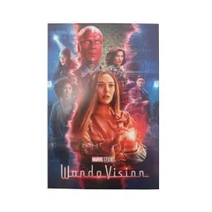 ワンダヴィジョン マーベル foil シルクスクリーン ポスター アベンジャーズ ワンダヴィジョン マーベル foil シルクスクリーン ポスター