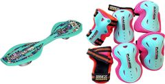 ラングスジャパン(RANGS) リップスティックデラックスミニ ミントブルー プロテクター6点セット
