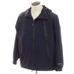 【中古】プラスフェニックス Plus Phenix ゴアウインドストッパー マウンテンパーカー ダークネイビー【サイズL】【メンズ】